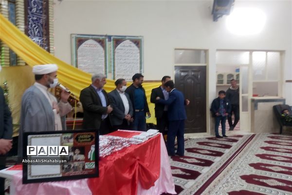 تقدیر ویژه از مقام ممتاز جشنواره نوغلامان حسینی در روستای رزق آباد کاشمر