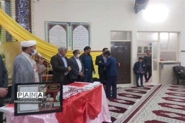 تقدیر ویژه از مقام ممتاز جشنواره نوغلامان حسینی در روستای رزق آباد کاشمر