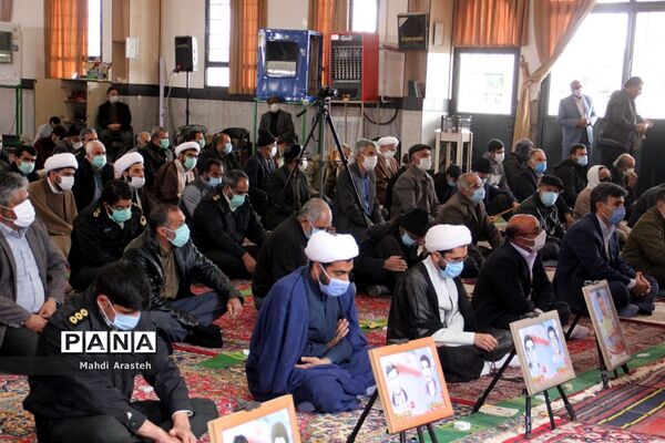 برگزاری سی و پنجمین  نمازجمعه سال1399درشهرستان خوسف