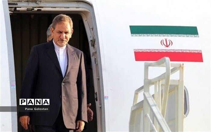 اسحاق جهانگیری معاون اول ریاست جمهوری وارد گلستان شد