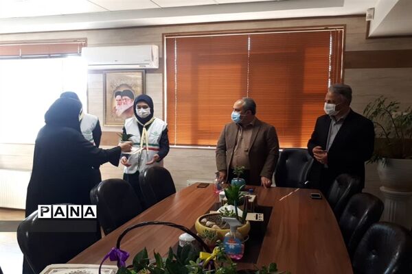 دیدار پیشتاز دبیرستان قلم چی به مناسبت هفته امور تربیتی