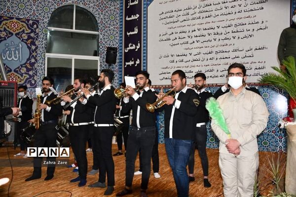 وداع با پیکر شهید «منوچهر تقدسی» در محمودآباد