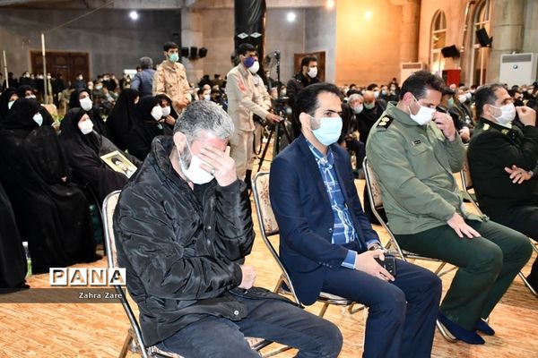 وداع با پیکر شهید «منوچهر تقدسی» در محمودآباد