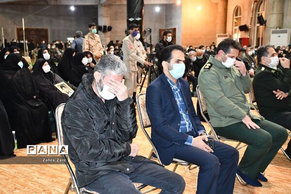 وداع با پیکر شهید «منوچهر تقدسی» در محمودآباد
