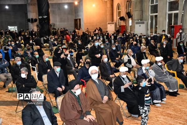 وداع با پیکر شهید «منوچهر تقدسی» در محمودآباد