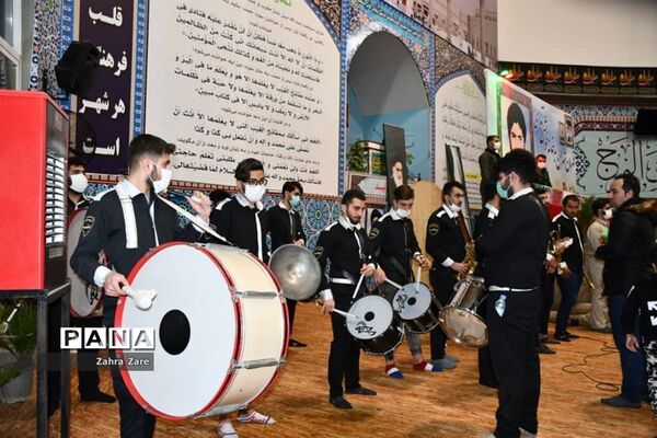 وداع با پیکر شهید «منوچهر تقدسی» در محمودآباد