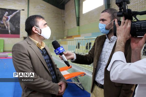  افتتاح سالن تخصصی ژیمناستیک بانو مصدقیان در  اصفهان