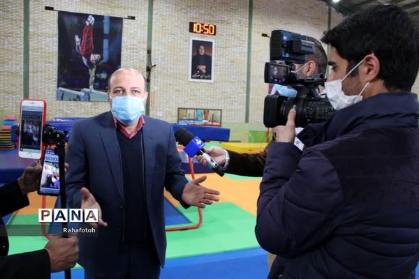  افتتاح سالن تخصصی ژیمناستیک بانو مصدقیان در  اصفهان