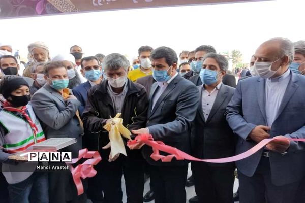 افتتاح آموزشگاه 6 کلاسه روستای طاغان شهرستان مرزی درمیان