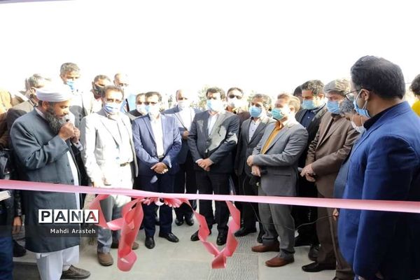 افتتاح آموزشگاه 6 کلاسه روستای طاغان شهرستان مرزی درمیان