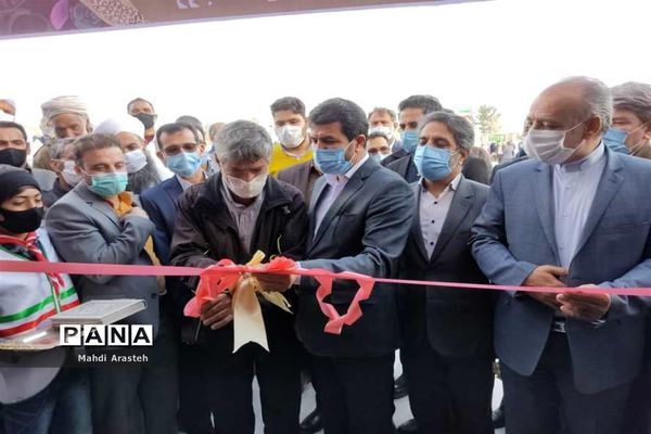 افتتاح آموزشگاه 6 کلاسه روستای طاغان شهرستان مرزی درمیان