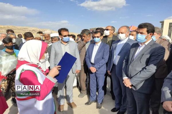 افتتاح آموزشگاه 6 کلاسه روستای طاغان شهرستان مرزی درمیان