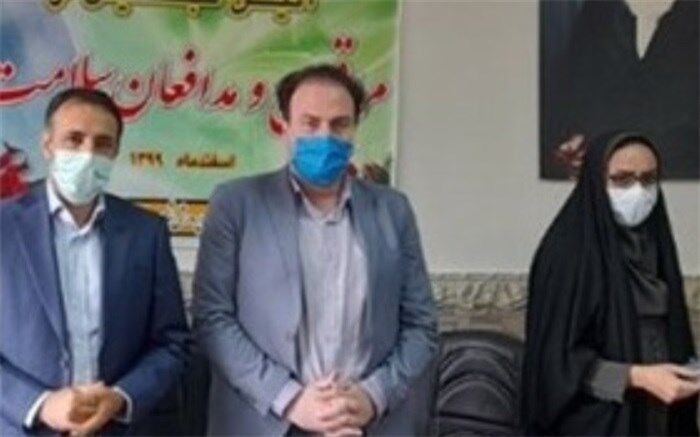 برگزاری  آئین تجلیل از مراقبین و مدافعین سلامت شهرستان قرچک