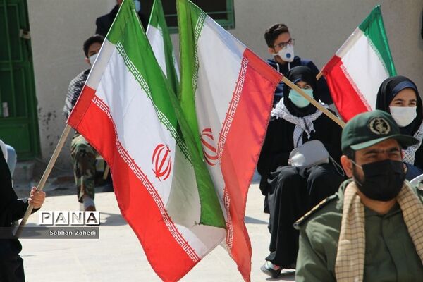مراسم نمادین اردوی راهیان نوردر رودهن