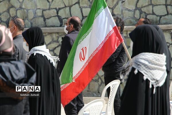 مراسم نمادین اردوی راهیان نوردر رودهن