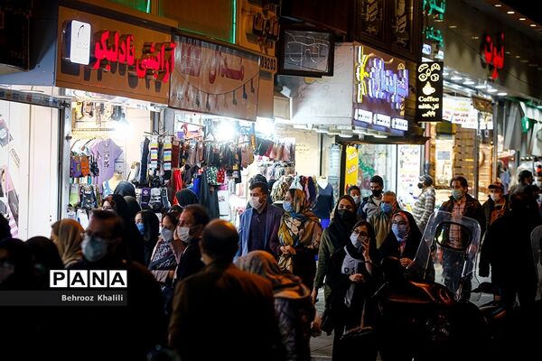 تهران بعد از ساعت 21 در وضعیت زرد کرونایی