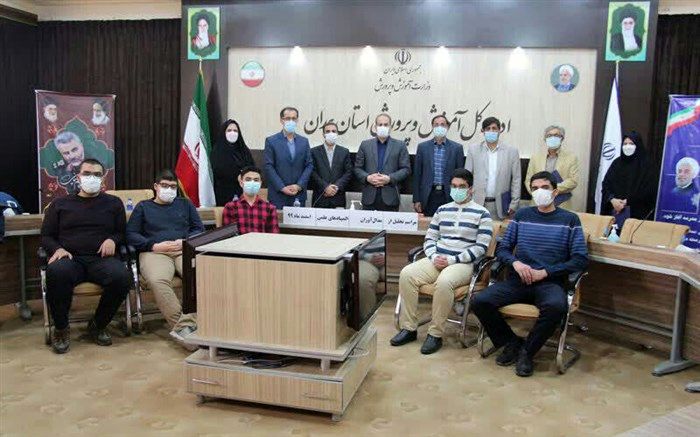 مراسم تجلیل از مدال‌آوران المپیادهای علمی و ادبی سمپاد استان همدان برگزار شد