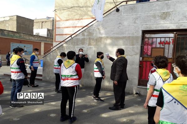 توسعه فرهنگ دوچرخه سواری توسط پیشتازان منطقه 12 تهران