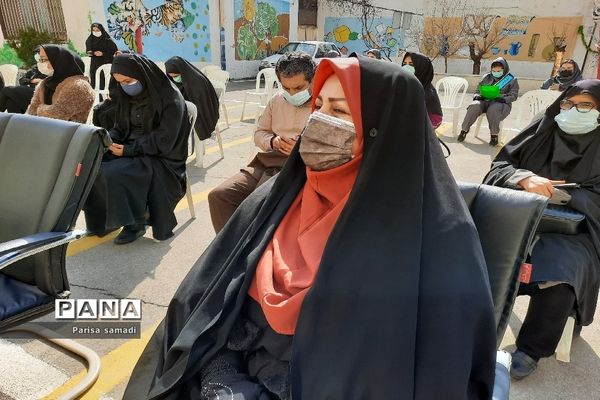 آیین اختتامیه طرح یاریگران زندگی در منطقه ۱۳