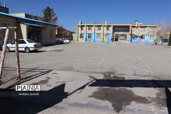 نمایشگاه دستاوردهای تدریس مجازی دانش آموزان در آباده
