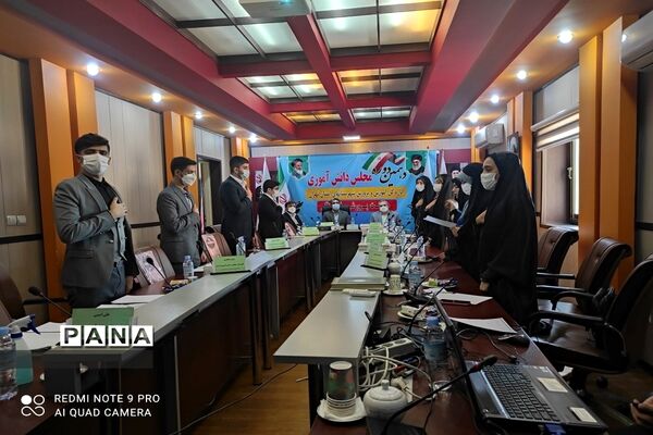 افتتاحیه دهمین دوره مجلس دانش‌آموزی
