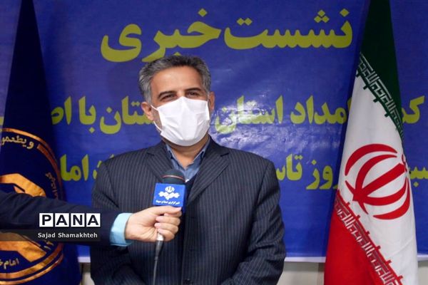 نشست خبری مدیرکل کمیته امداد امام خمینی(ره) استان خوزستان