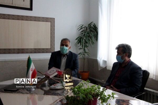 دیدار مدیرسازمان دانش‌آموزی خراسان جنوبی با معاون پرورشی، فرهنگی اداره‌کل آموزش و پرورش