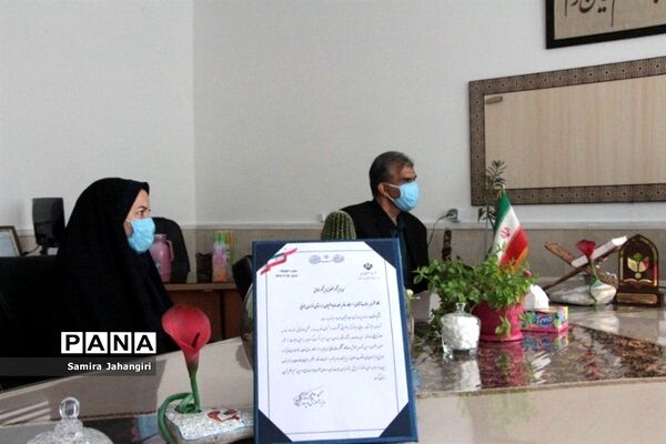 دیدار مدیرسازمان دانش‌آموزی خراسان جنوبی با معاون پرورشی، فرهنگی اداره‌کل آموزش و پرورش