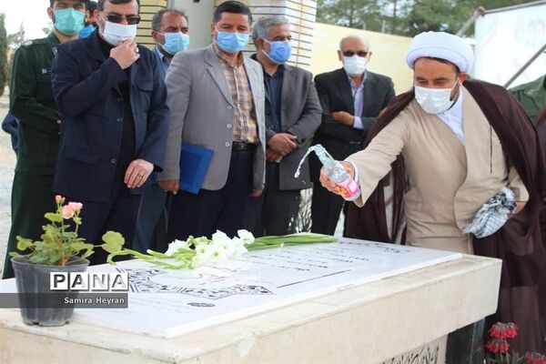 افتتاح یادمان شهدای گمنام دانشگاه صنعتی بیرجند