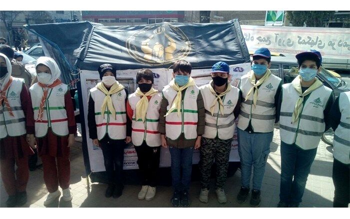 برگزاری جشن نیکوکاری پویش دانش آموزی با شعار عیدی برای همه