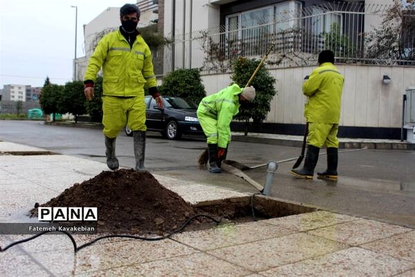 افتتاح پارک محله‌ای «مدافعان سلامت» در ساری