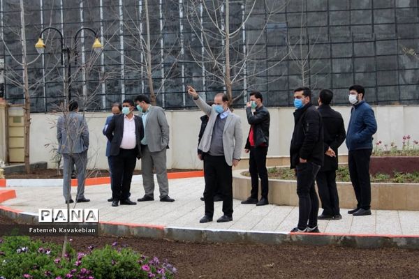 افتتاح پارک محله‌ای «مدافعان سلامت» در ساری