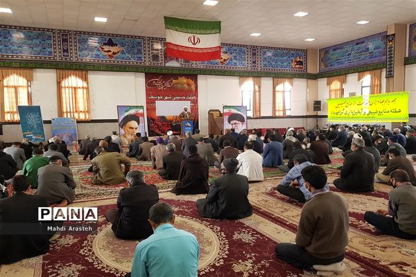 برگزاری سی و ششمین نمازجمعه سال1399درشهرستان خوسف