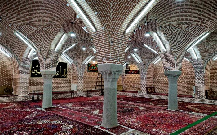 حفاظت و مرمت مسجد خلخالی بازار جهانی تبریز