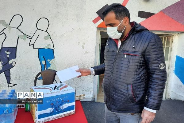 آیین جشن نیکوکاری در دبستان فرهنگ منطقه ۱۳