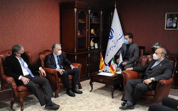 دیدار وزیر ورزش با سفیر اسپانیا