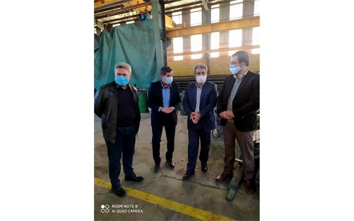 بازدید از مجتمع کیمیا فولاد آریای زنجان