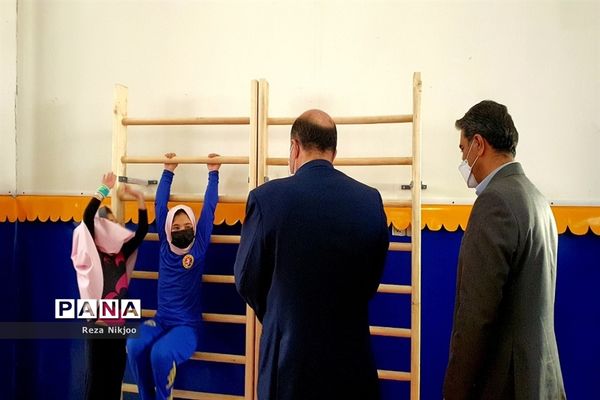 رونمایی از سالن ورزشی پویا در بهارستان یک
