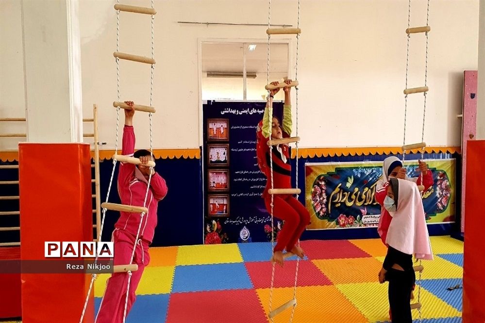 رونمایی از سالن ورزشی پویا در بهارستان یک