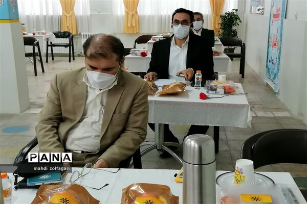 جلسه بررسی و تحلیل آزمون سنجش و پایش عملکرد یادگیری سازمان ملی پرورش استعداد‌های درخشان کشور