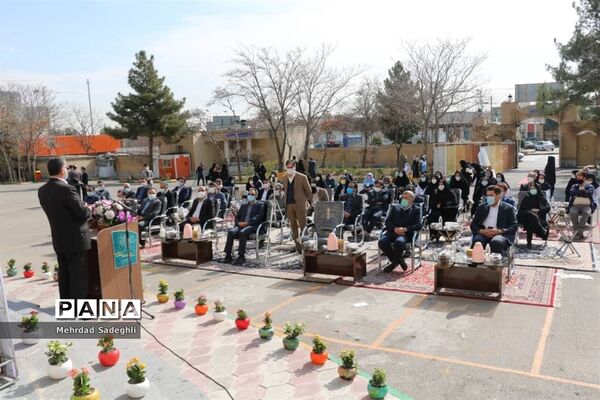 همایش استانی درختکاری توسط دانش آموزان ساعی در طرح ملی کوچ