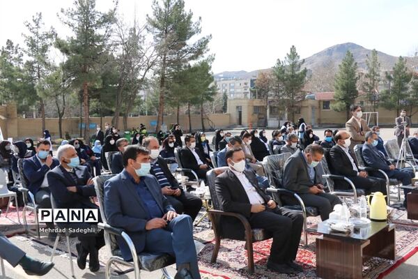 همایش استانی درختکاری توسط دانش آموزان ساعی در طرح ملی کوچ