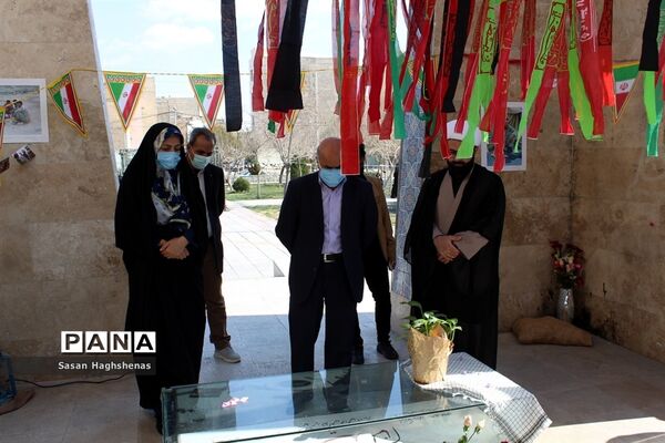 اردوی راهیان نور مجازی در بوستان شهدای گمنام قائمیه اسلامشهر