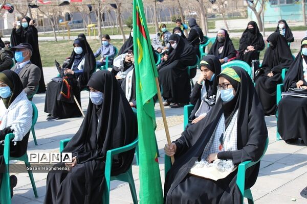 اردوی راهیان نور مجازی در بوستان شهدای گمنام قائمیه اسلامشهر