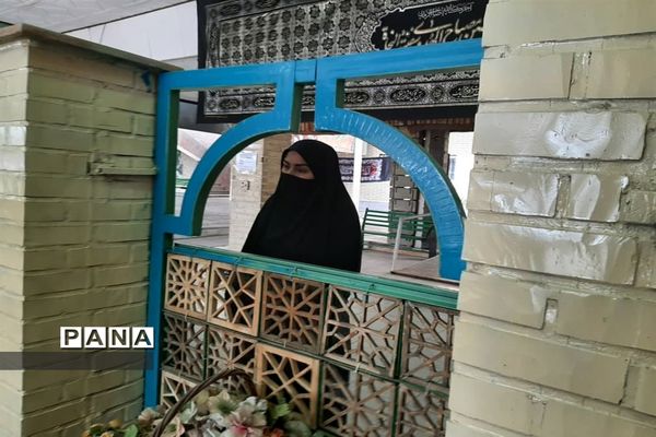 گلباران مزار شهدا و بازدید از موزه دفاع مقدس در ملارد