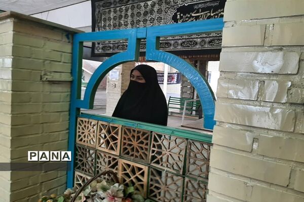 گلباران مزار شهدا و بازدید از موزه دفاع مقدس در ملارد
