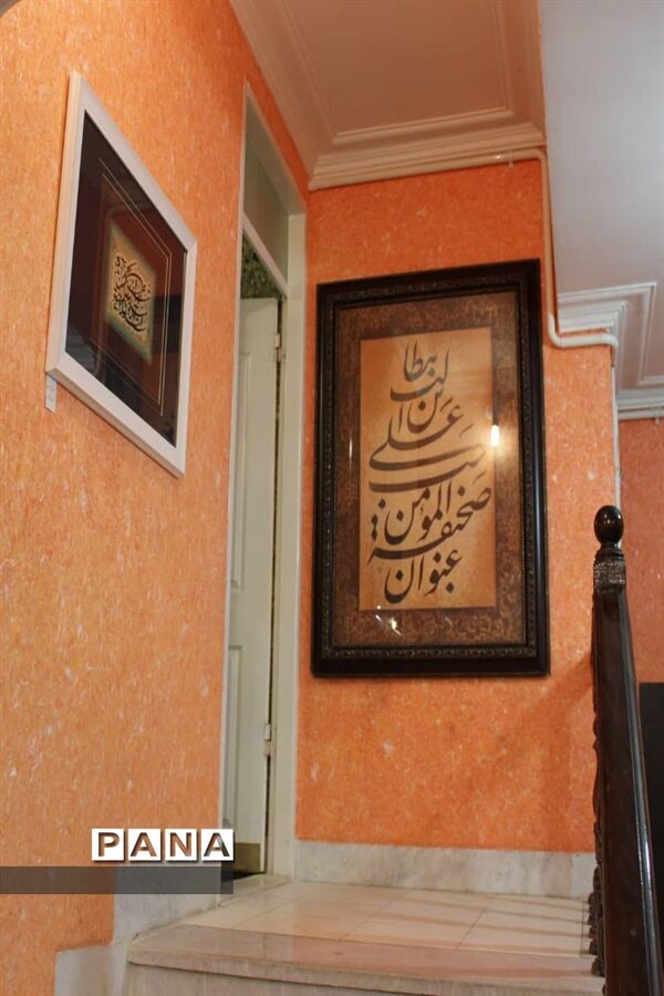 آثار خوشنویسی اساتید و هنرمندان شیرازی در نمایشگاه  بحر عشق در نی‌ریز