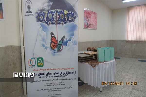 مراسم به ثمر رسیدن فعالیت های کانون یاریگران زندگی  منطقه یک
