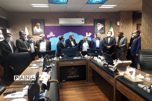 آیین تکریم و معارفه ذیحساب اداره کل آموزش و پرورش فارس