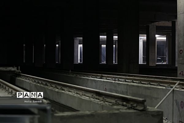 بازدید از نخستین پایانه زیر زمینی مترو